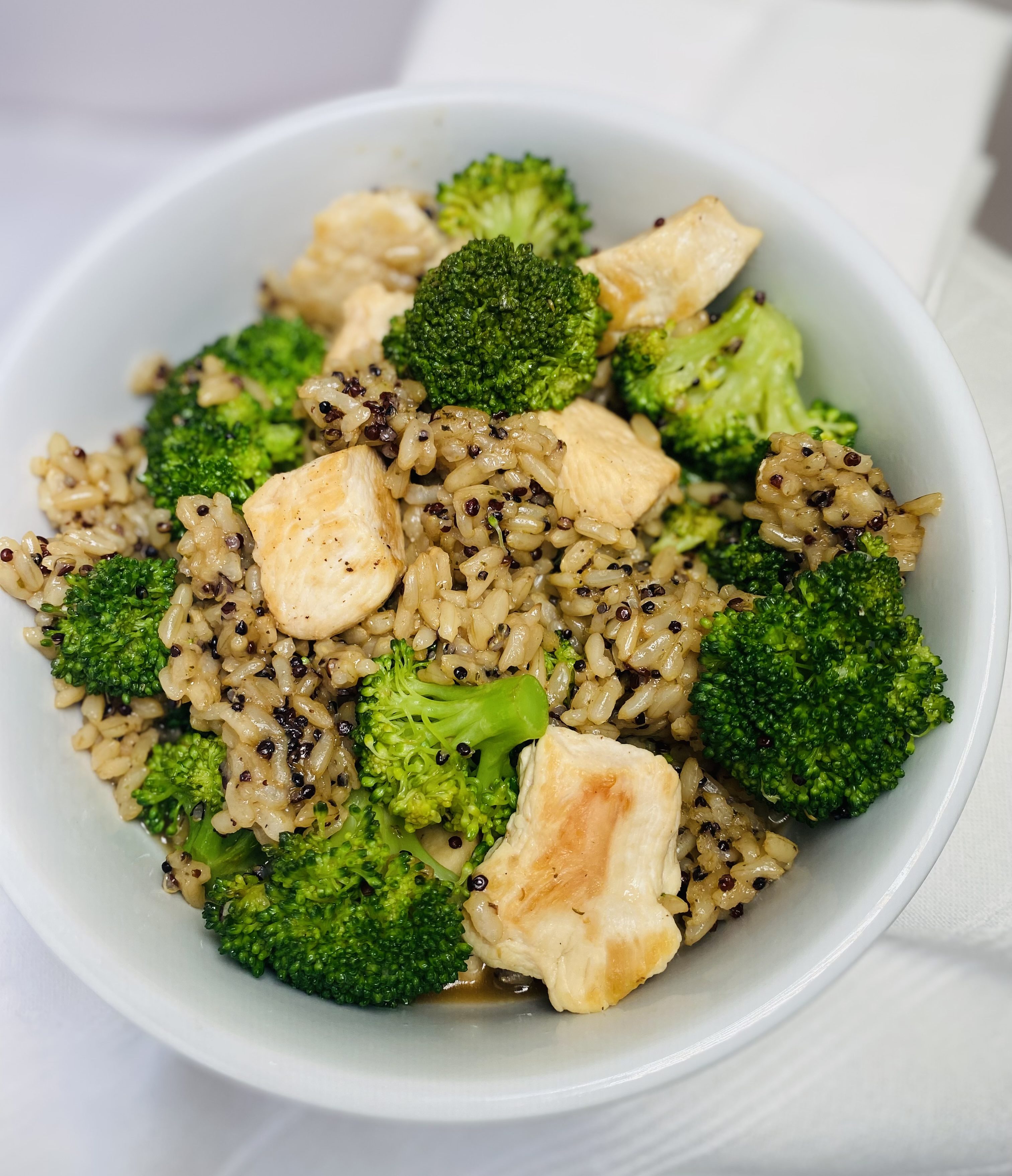 Healthy one pot chicken and ancient grain dinner recipe